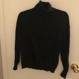 Zara cashmere black turtleneck